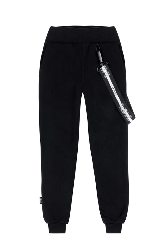 SPODNIE DRESOWE Z OZDOBNĄ TAŚMĄ