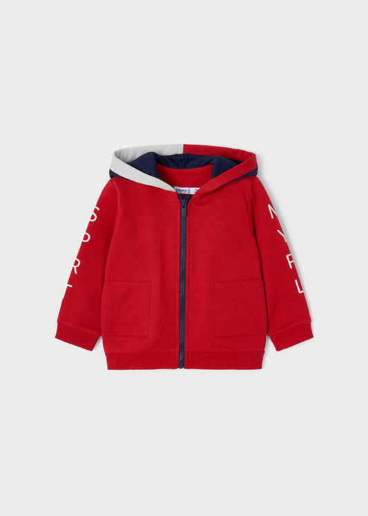 Dres Dzianina 2 Czesci Basic - Czerwony