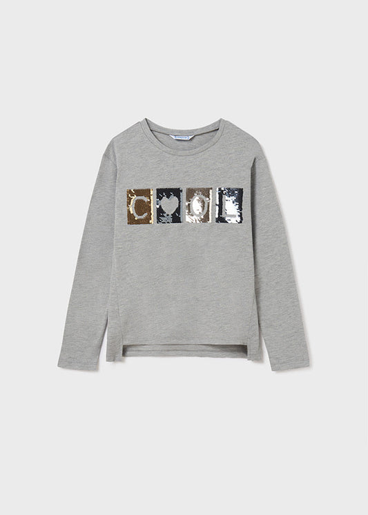 Koszulka Dlugi Rekaw Cool - Stal