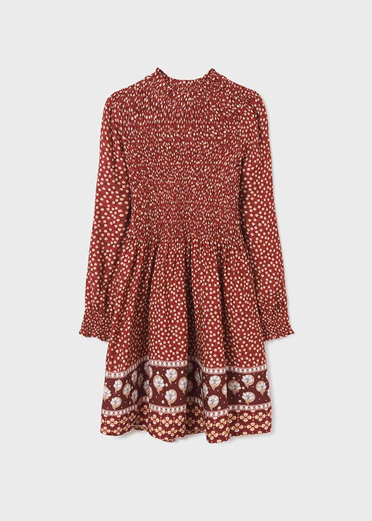 Sukienka Nadruk - Ow Granatu