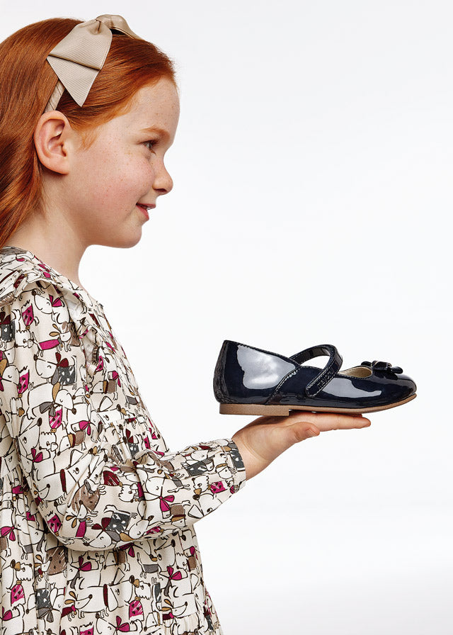 Lakierki dziewczęce - Czarny