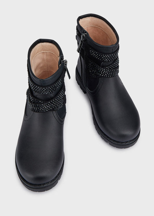 Botki Dziewczece - Czarny