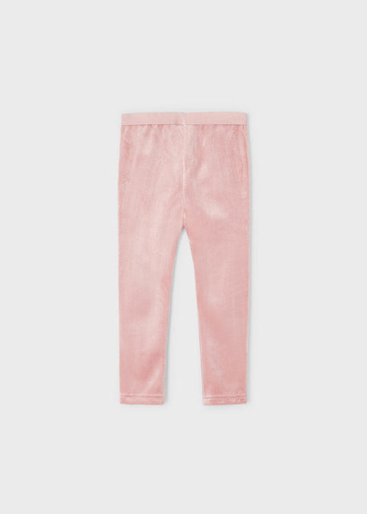 Leginsy aksamit basic - Nude