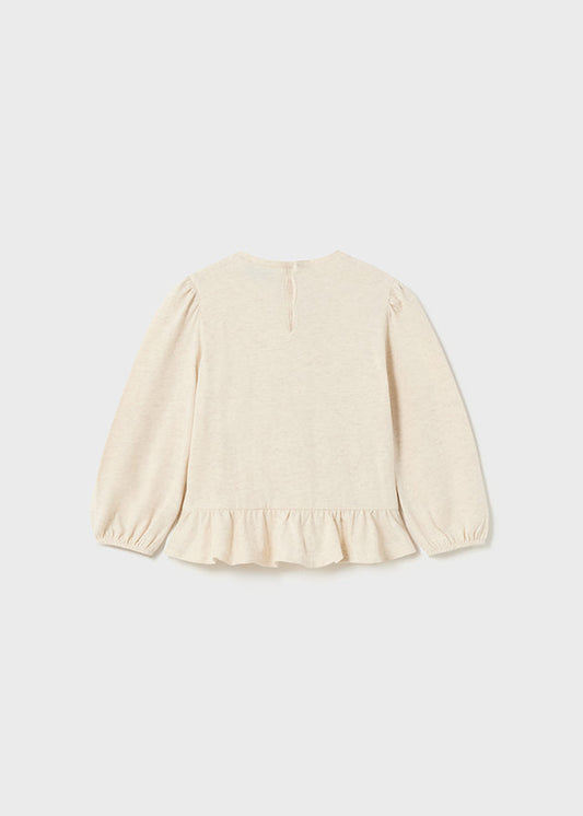 Koszulka długi rękaw - Len