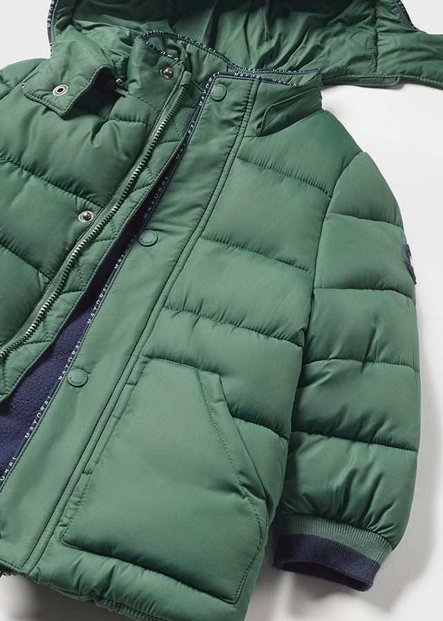 Kurtka detale - Mięta