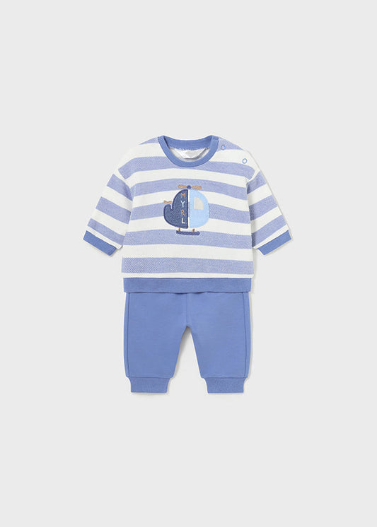 Komplet dzianina 4 częściowy - Kaskada