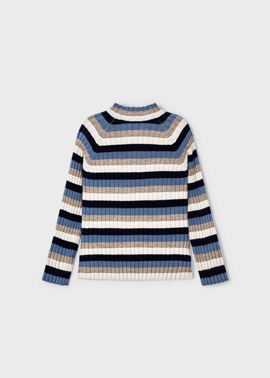 Półgolf ze ściągaczem - Granatowy