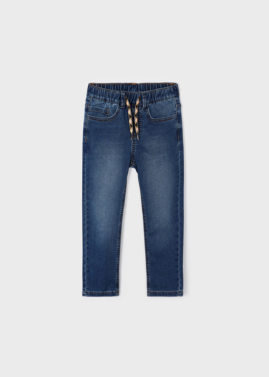 Spodnie soft denim jogger - Medio