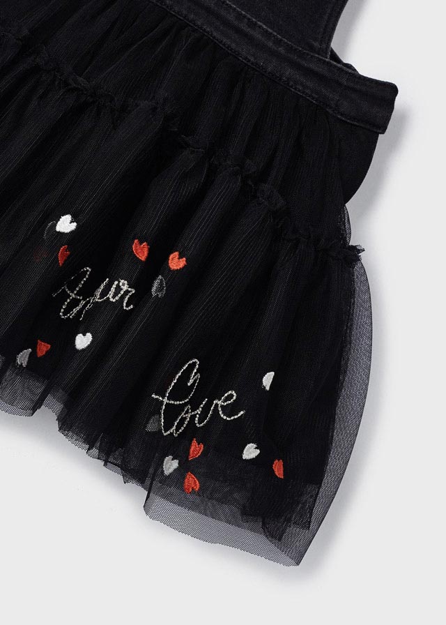 Spódnica ogrodniczka - Black