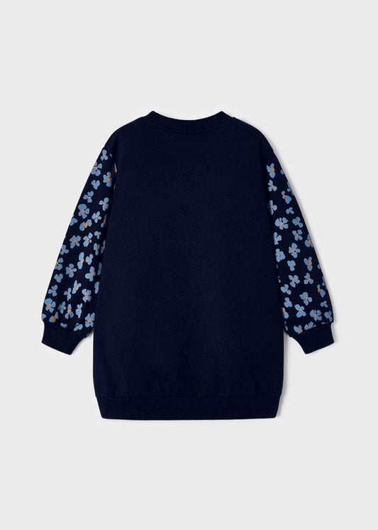 Sukienka - Granatowy