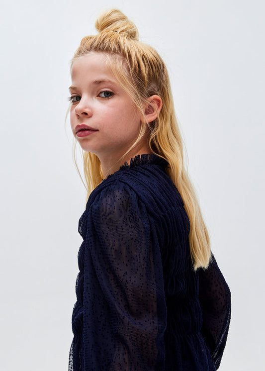 Bluzka z tiulem - Noc