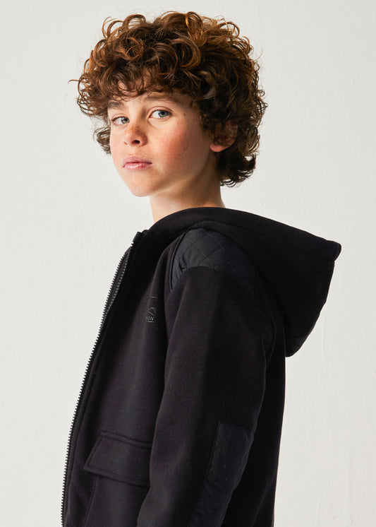 Bluza z kontrastami - Black