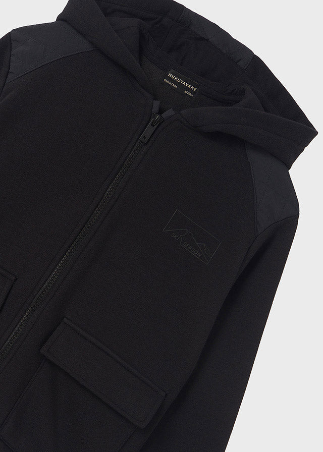 Bluza z kontrastami - Black