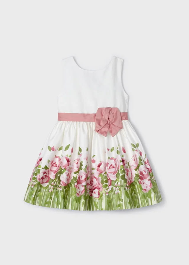 Sukienka Lamówka - Różowy