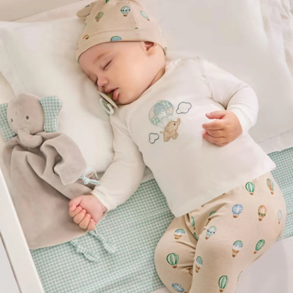 Komplet Półśpioszki/Czapeczka - Kolor Biały