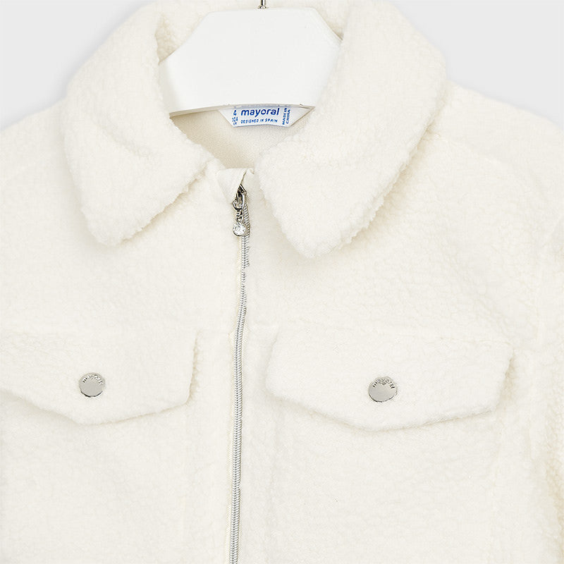 Kurtka z podszewką-barankiem