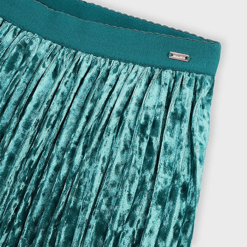 Spódnica aksamitna plisy