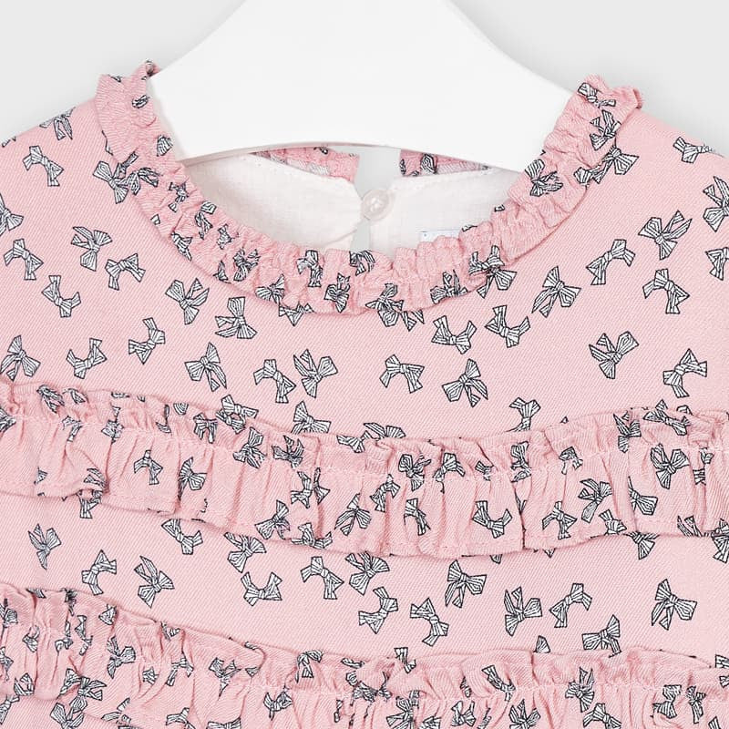 Sukienka viella kokardy