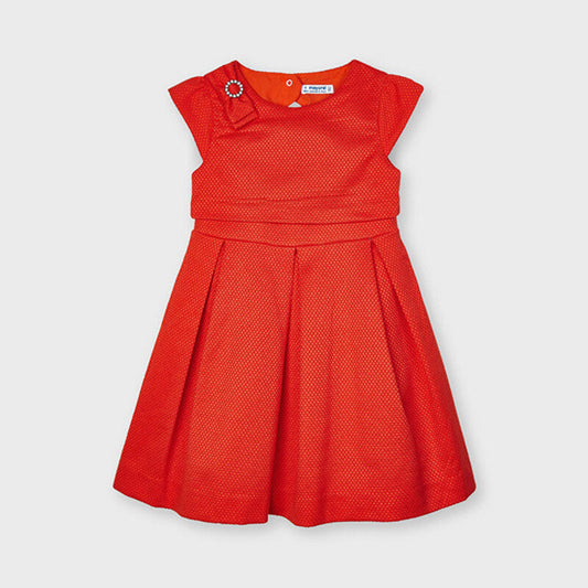 Sukienka kokarda z ozdobą