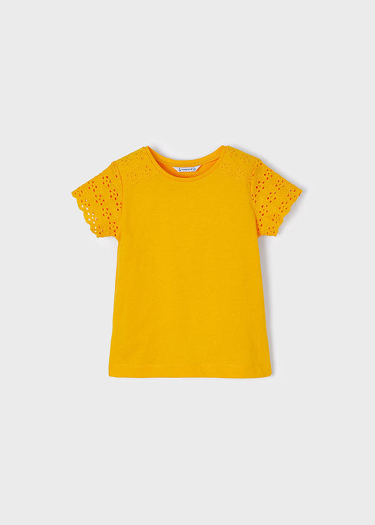 Koszulka krótki rękaw hafty