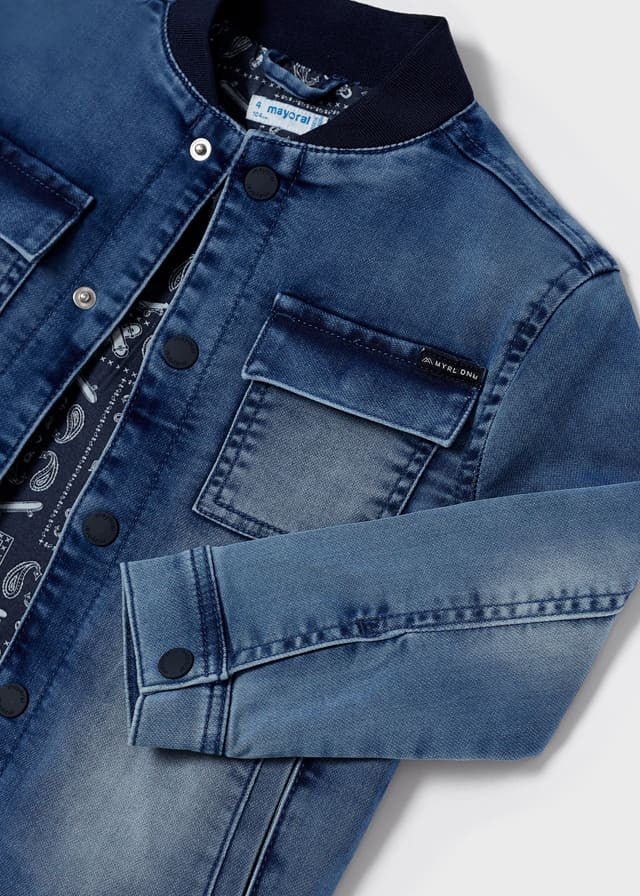 Kurtka denim utility