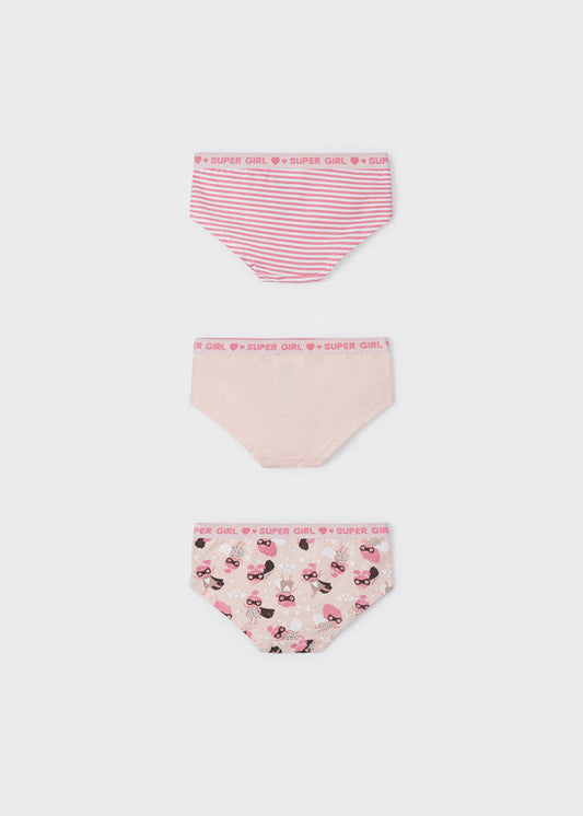 Zestaw 3 pary majtek