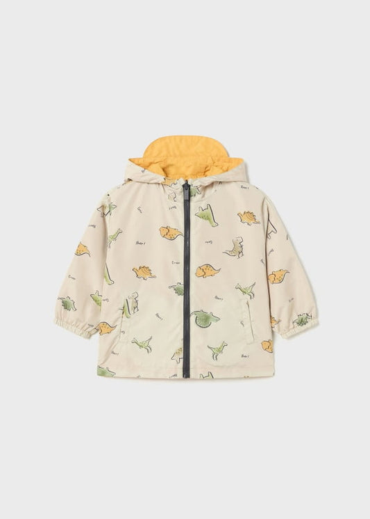 Wiatrówka Dwustronna Print - Kolor Bursztyn