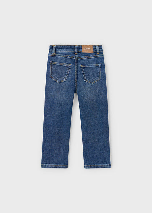 Spodnie jeans basic - Ciemny