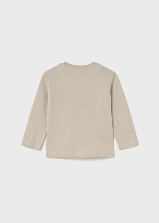 Koszulka długi rękaw z aplikacją - Chai