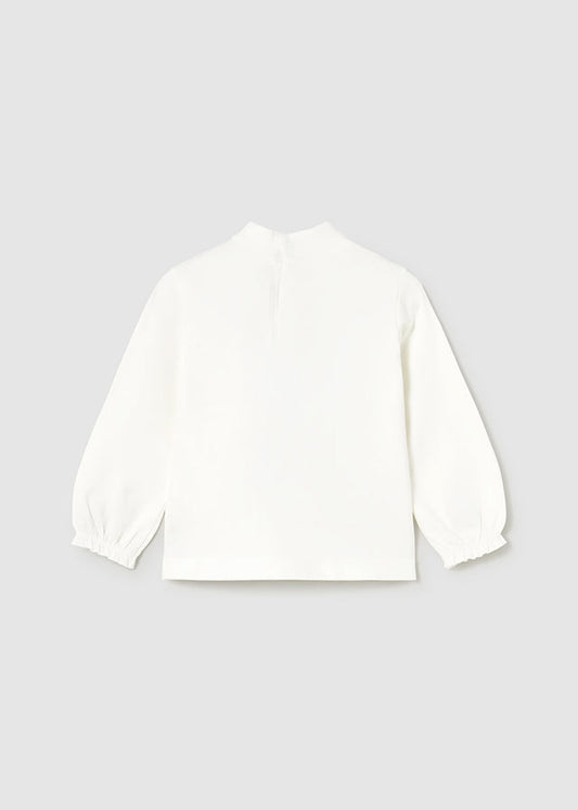 Półgolf z grafiką - Śmietanka