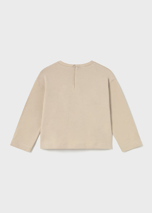 Koszulka długi rękaw - Sand
