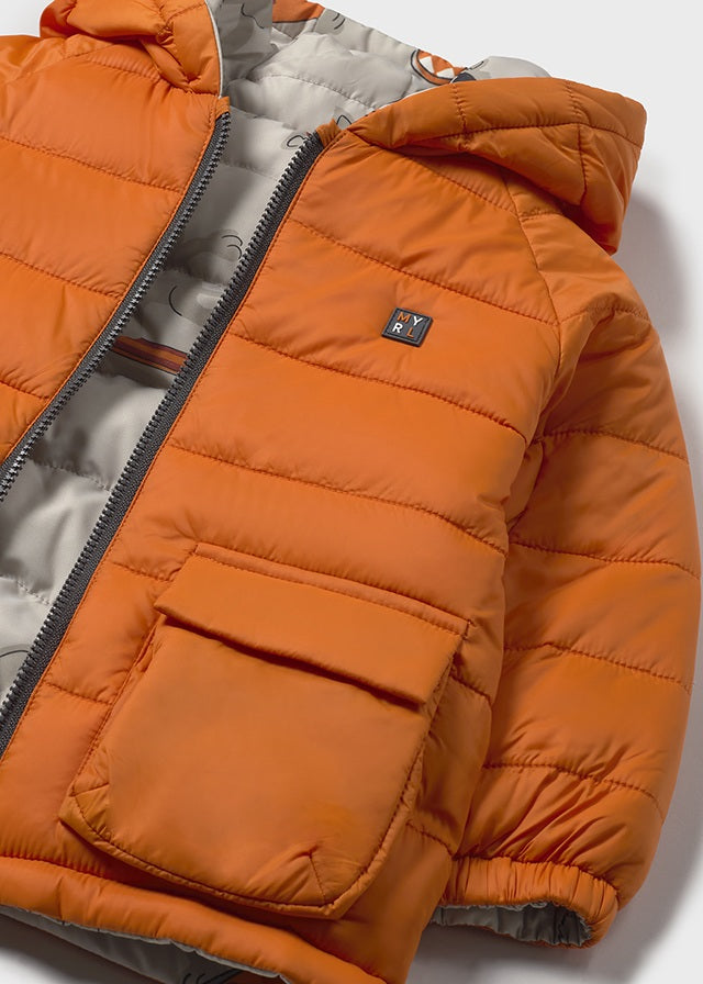 Dwustronna kurtka soft - Dynia