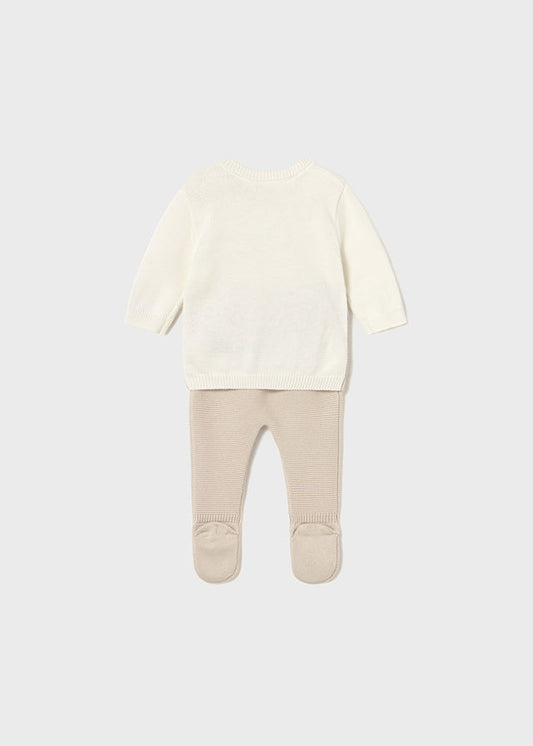 Kompletpółśpiochy tricot - Soja