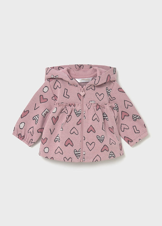 Dres żakardowy 3-cz. - Blush