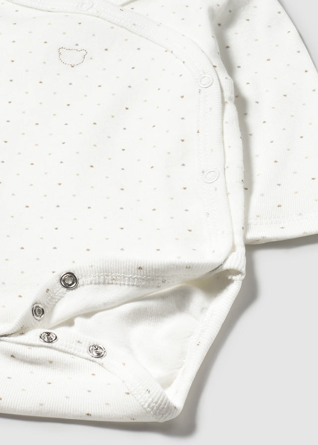 Body długi rękaw - Ecru-neutr