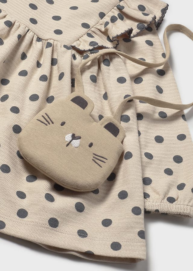 Wzorzysta sukienka z torebką - Tapioka