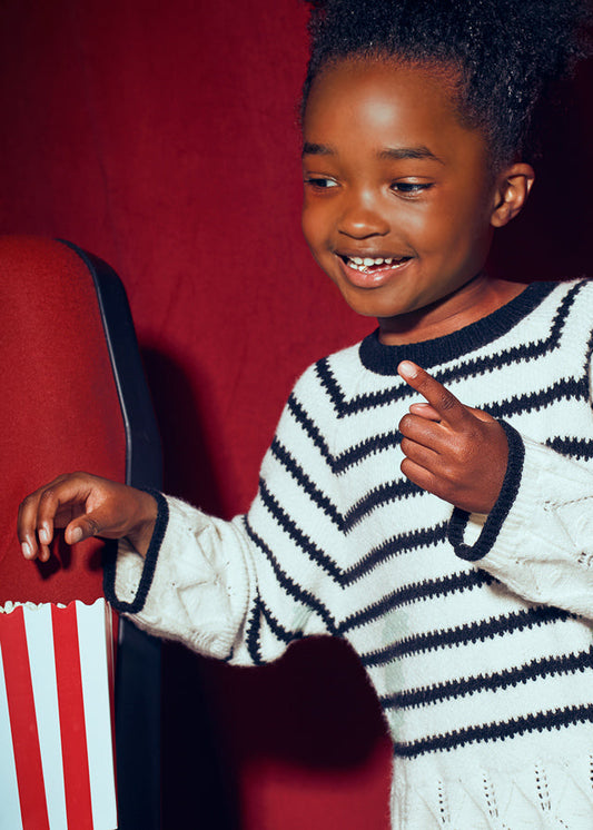 Komplet ze spodniami trykot - Black