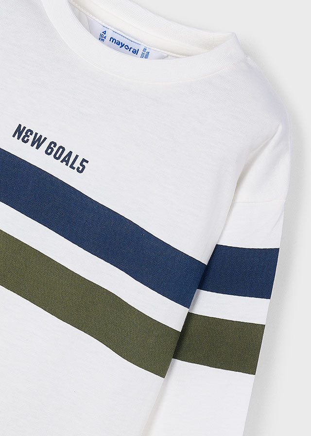 Komplet dzianina z kamizelką - Blue-olive