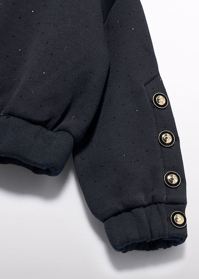 Bluza strass - Black