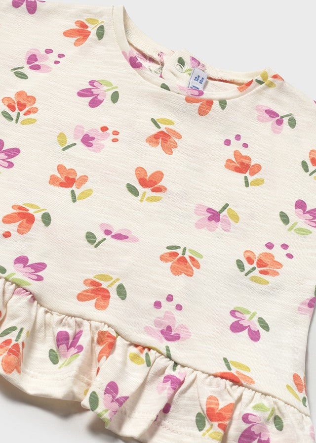 Komplet 2 koszulki krót.rękaw - Bone mix