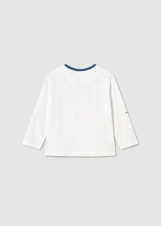 Koszulka długi rękaw elegancka - WhiteRegat