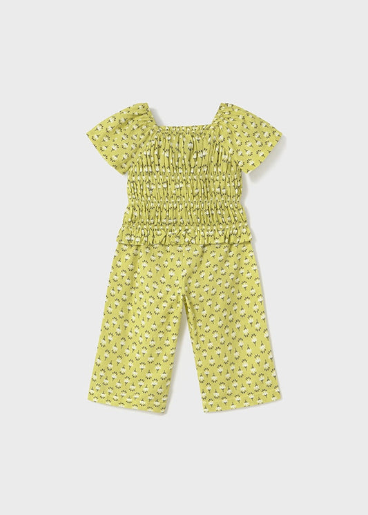 Komplet spodnie długiee - Pistacjowy