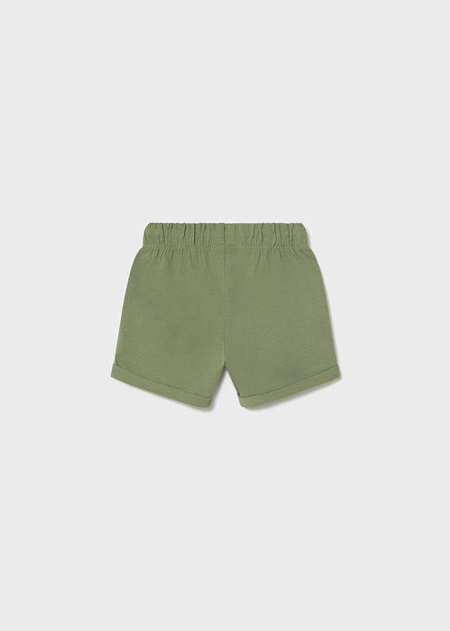 Komplet dzianina 3-cz. print - Złoty