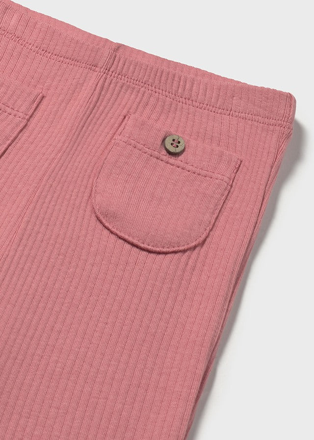 Legginsy flared - Różowy