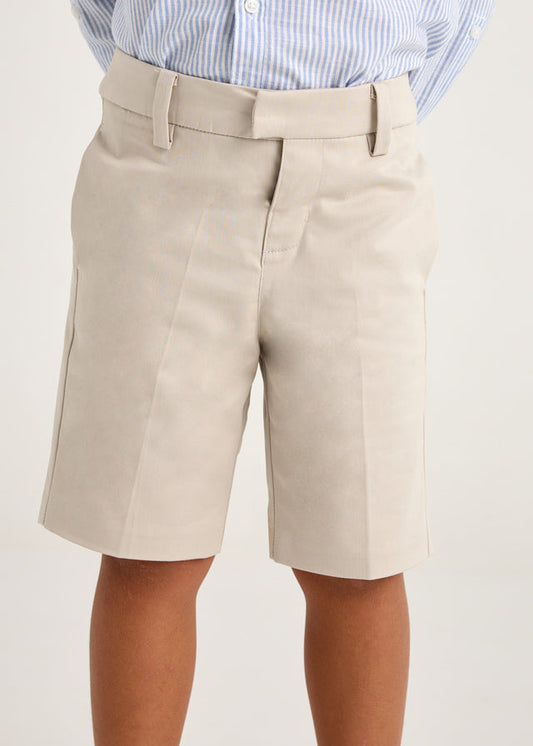 Bermudy slim - Kość