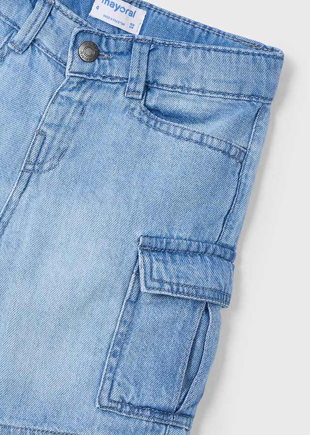 Bermudy typu cargo denim - Bleach