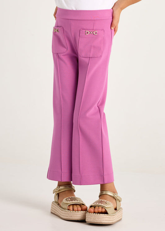 Spodnie dł.dzianina - Orchidea