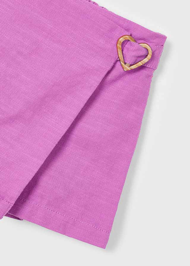 Spódnico spodnie z klamrą - Orchidea