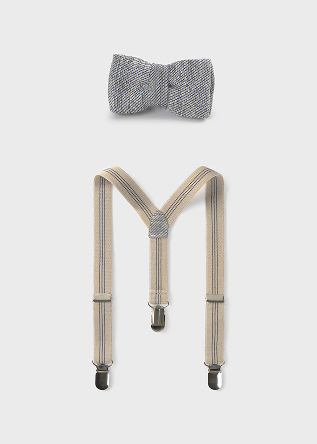 Zestaw szelki i muszka - Licorice