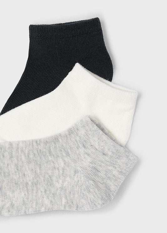 Komplet 3 pary skarpetek - Asphalt